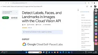 Распознавание меток, лиц и ориентиров на изображениях с помощью API Cloud Vision || Лабораторное ...