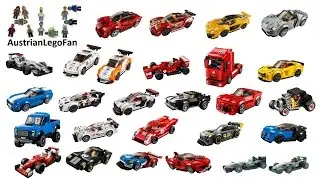 All Lego Speed Champions Cars ever made - Lego Speed Build Review