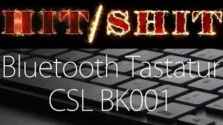 Bluetooth Tastatur CSL BK001 Review