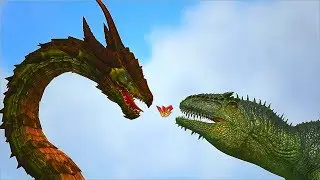 Ark Survival - XOLOTL vs ALPHA TREX/ARK BOSSES n GIGAN [Ep.409]