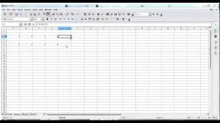 Openoffice Beginner - Spreadsheet - Tutorial 2