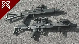 Double airsoft AK unboxing and shooting / Specna Arms Core & Tokyo Marui AKX