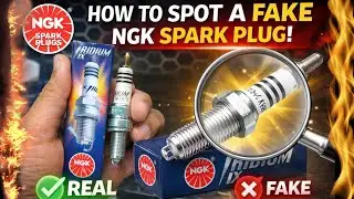 NGK Iridium Spark Plug | CPR8EAIX-9 Original vs Duplicate | How to Identify Fake NGK 🔍