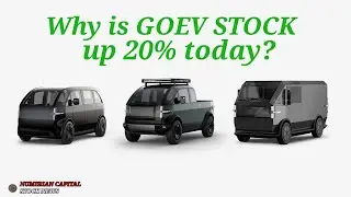 Why Is Canoo (GOEV) Stock Up 20% Today?