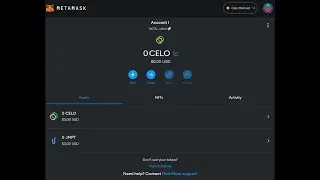 How to add CELO network & JMPT on MetaMask [Windows PC]