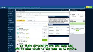 Step 3 - How to profit from a free bet - Matched betting?