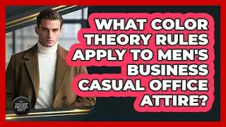 What Color Theory Rules Apply To Men's Business Casual Office Attire? - The Sharp Dressed Gent