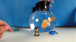 FINDING DORY COFFEE POT PLAY SET WITH DORY AND NEMO SWIMMERS AND FIND DORY BLIND BAGS AND ORBEEZE