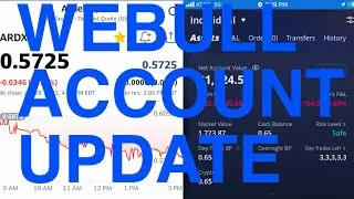 WEBULL ACCOUNT UPDATE 😔😓😭