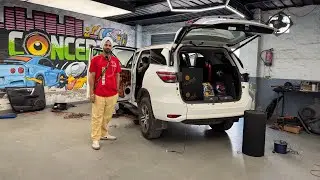 New Toyota Fortuner Audio Upgrade | Audio Setup Upgrade For Fortuner | Motor Concept