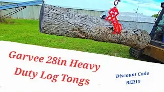 Garvee 28in Heavy Duty Log Tongs