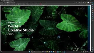 How To Make Animated Website Design Using HTML And CSS | Website Design Using Visual Studio Code
