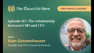 Episode 187 The Relationship Between CMO and CFO with Alan Gonsenhauser, CEO at Demand Revenue