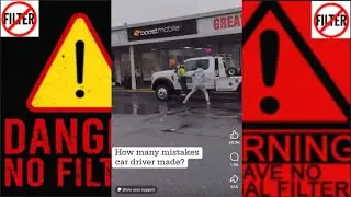 Man punch tow truck driver for trying to tow his car! then try's to drive  car off the jack!