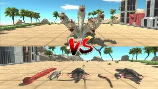 HYDRA VS ALL REPTILES UNITS | Animal Revolt Battle Simulator