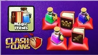 How to get free magical items in clash of clans...