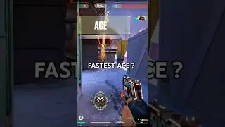 FASTEST ACE ?  #livestream #valorant #valorantclips #valorantgaming #valorantlive #gaming #shorts