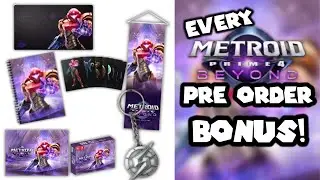ВСЕ бонусы за предзаказ Metroid Prime 4: Beyond! РУКОВОДСТВО ПОКУПАТЕЛЯ! Где купить?