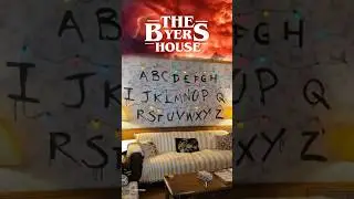 Inside The Byers House from Stranger Things 😨
