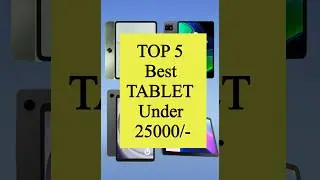 TOP 5 Best Tablet Under 25000/- #shorts #viral #smart