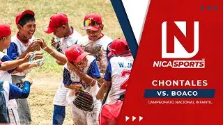 📡 En vivo Béisbol Infantil De Nicaragua / Chontales 🆚 Boaco / Nacional Infantil AA