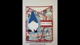 Double Angled Gatefold Card
