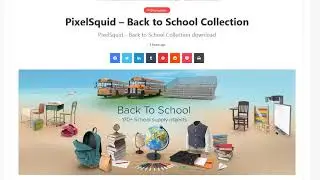 Download PixelSquid – Back to School Collection