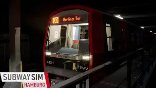 SubwaySim Hamburg Gameplay | Mega Update | Streckensperrung | [Deutsch/HD]