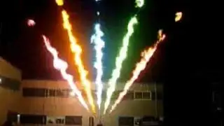 Multicolor Outdoor Close Prox Flame Machine