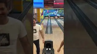 Выбили страйк🎳💥 #bowling