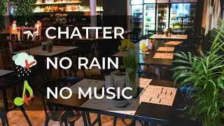 Crowded Coffee Shop Ambience No Music And No Rain - Cafe ASMR Sounds