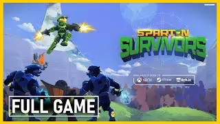 Spartan Survivors | Full Game | Halo X Vampire Survivors | No Commentary