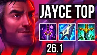 JAYCE vs HEIMERDINGER (TOP) | 9k gold comeback, 63K damage | EUW Grandmaster | 26.1