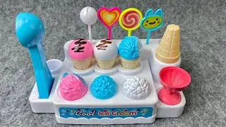 2 Minutes Satisfying with Unboxing Cute Pink Ice Cream Store Cash Register ASMR | Review Toys