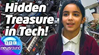 How to Recycle Tech: Find Hidden Treasure! | Newsround | News For Kids