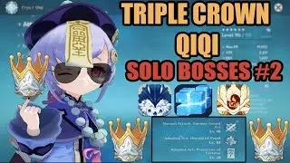 Triple Crown Qiqi Solo Boses #2 Genshin Impact
