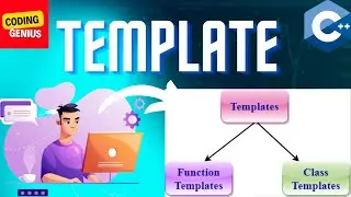 Template in c++ | function template in c++ | class template in c++ | Hindi | codinggenius