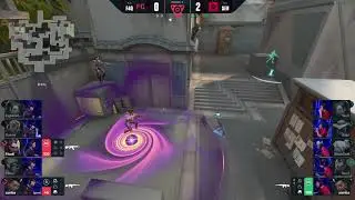 SEN zombs 600IQ Clutch vs F4Q on Valorant Masters Berlin