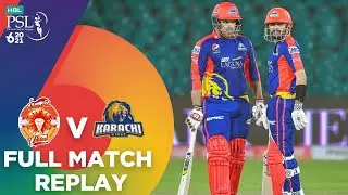 PSL2021 | FULL MATCH REPLAY &ndash; Karachi Kings vs Islamabad United | Match 6 | HBL PSL 6|MG1