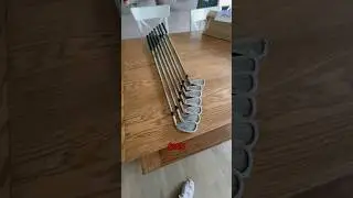 UNBOXING MY NEW Irons | Mizuno #golf #golfer #unboxing #mizuno