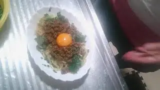 超簡単バージョン！台湾混ぜ麵！焼きそば麺で