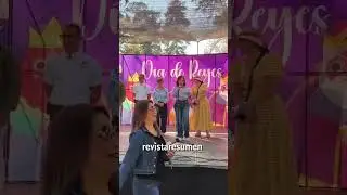 Niñas y niños de Uruapan celebran el Día de Reyes