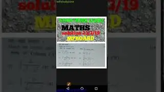 Final  paper class 12 mp board maths paper solution and analysis review