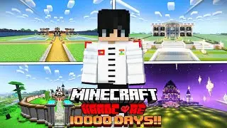 I Survived 10000 Days in Minecraft Hardcore || Minecraft 1000 Days Hindi.