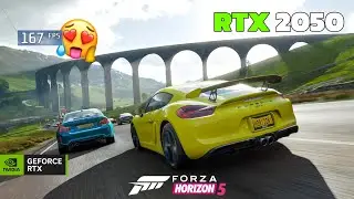 Forza Horizon 5 Game Test on RTX 2050