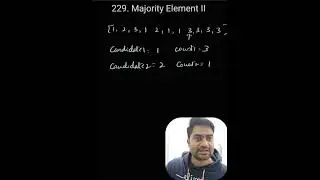 Majority Element II | Leetcode 229 | Boyer-Moore Voting Algorithm | Java  #coding #codeprep