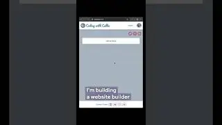 Website Builder - Add Page Demo #coding #fullstackdevelopment #softwaredevelopment #react #golang