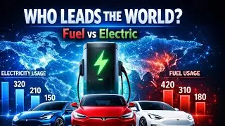 Electric Cars by Country  I Fuel vs EV