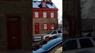 Colonial houses c1746.  Grumblethorpe. c1744.  Trinity Lutheran Church c1723