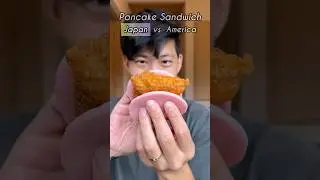 Pancake Sandwich (Japan vs America)